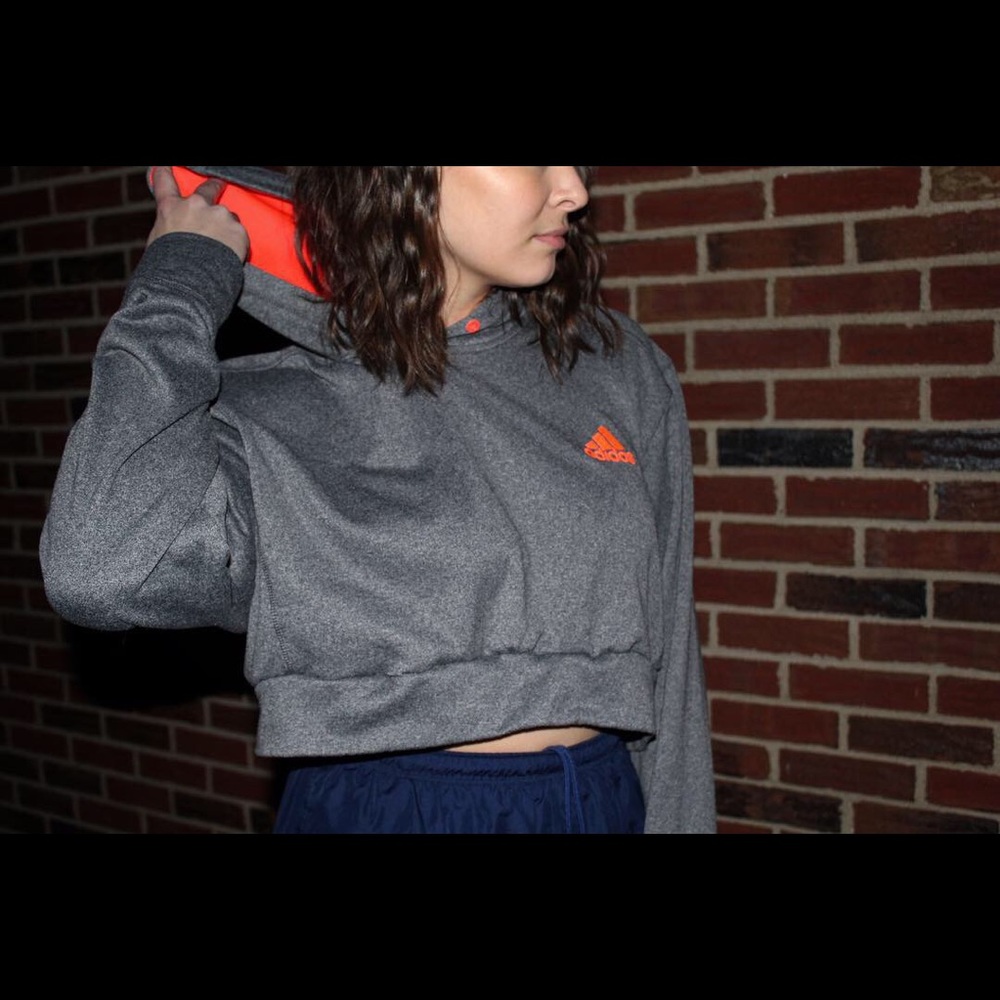 Reworked adidas sweatshirt